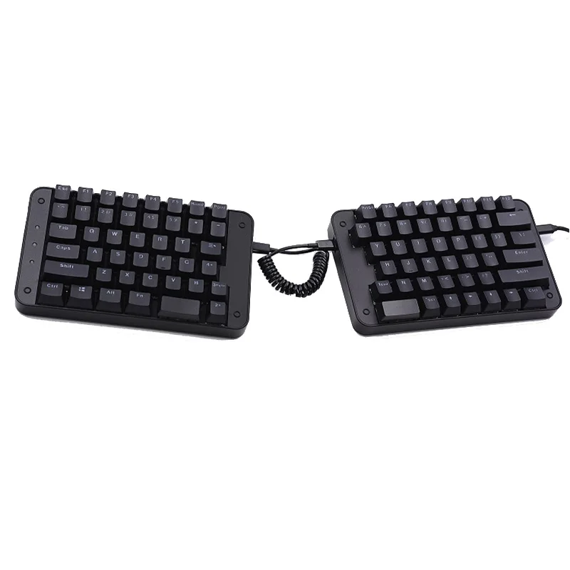 87 Keys Ergonomic Micro Split keyboard Mechanical Programmer Efficient Editing One-Hand DIY Cherry switch Programmable keyboard