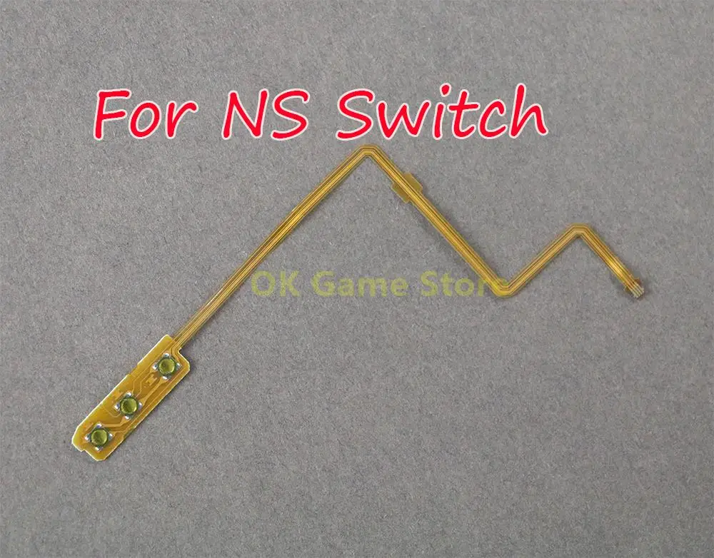 

20pcs/lot Volume Button Connector Ribbon Flex Cable For NS Switch Power Switch On Off Volume Cable For Nintend Switch Console