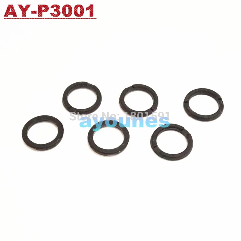 100pcs/set  Auto parts Fuel injector repair kits of plastic washer seals Fit for TOYOTA (AY-P3001,9.9*1.5*7.45mm)