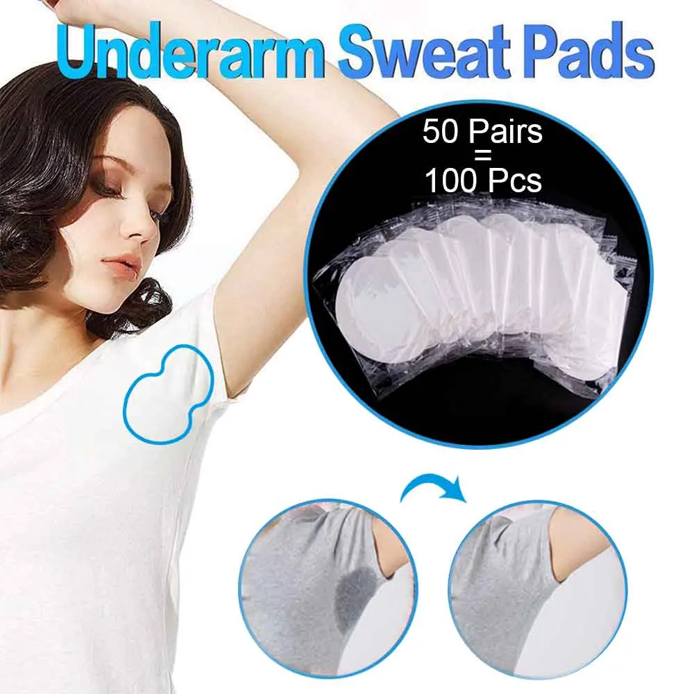 100/200/300/400pcs Underarm Sweat Pads Summer Deodorant For Women Liners From Sweat Absorbs Armpit Stickers Anti Sweat Dry Pads