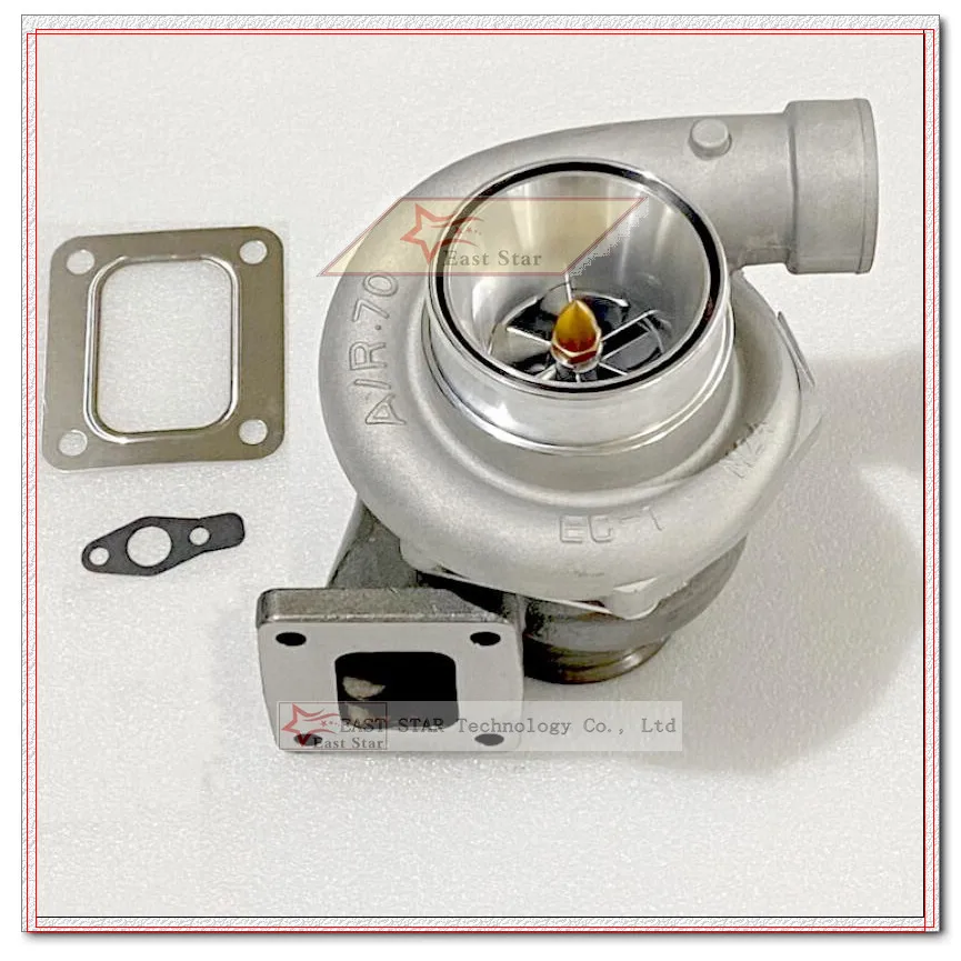 Turbocharger GTX3582R T4 Turbine A/R .82 Quality Performance Racing Turbo GT35 GT3582 GT3582R Dual Ball Bearing Billet wheel