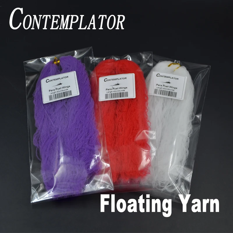 40cm/bundle Floating Yarns Tying Dry Fly Parachute Posts Wings 7optional Colors Para Post Polypropylene Fly Tying Materials