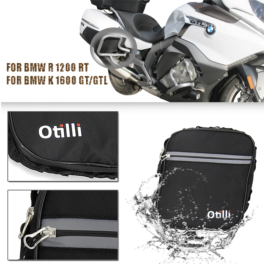 NEW Motorcycle For BMW R 1200 RT R1200RT Back Crashbars Crash Bar Bags Frame Bag Storage Bags