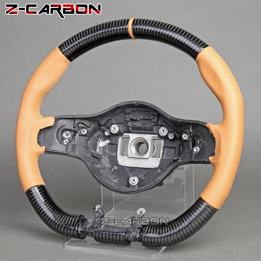 Carbon Fiber Steering Wheel Smooth Leather For Benz  AMG 2018