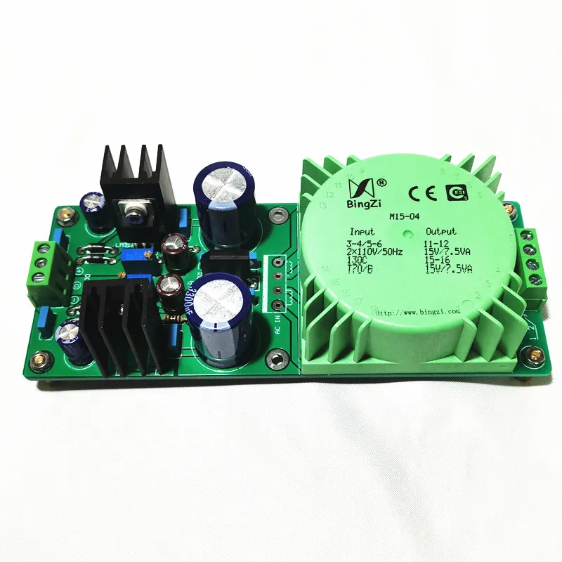 Lm317 lm337 +-12V zasilacz regulowany transformator toroidalny do przedwzmacniacza dac