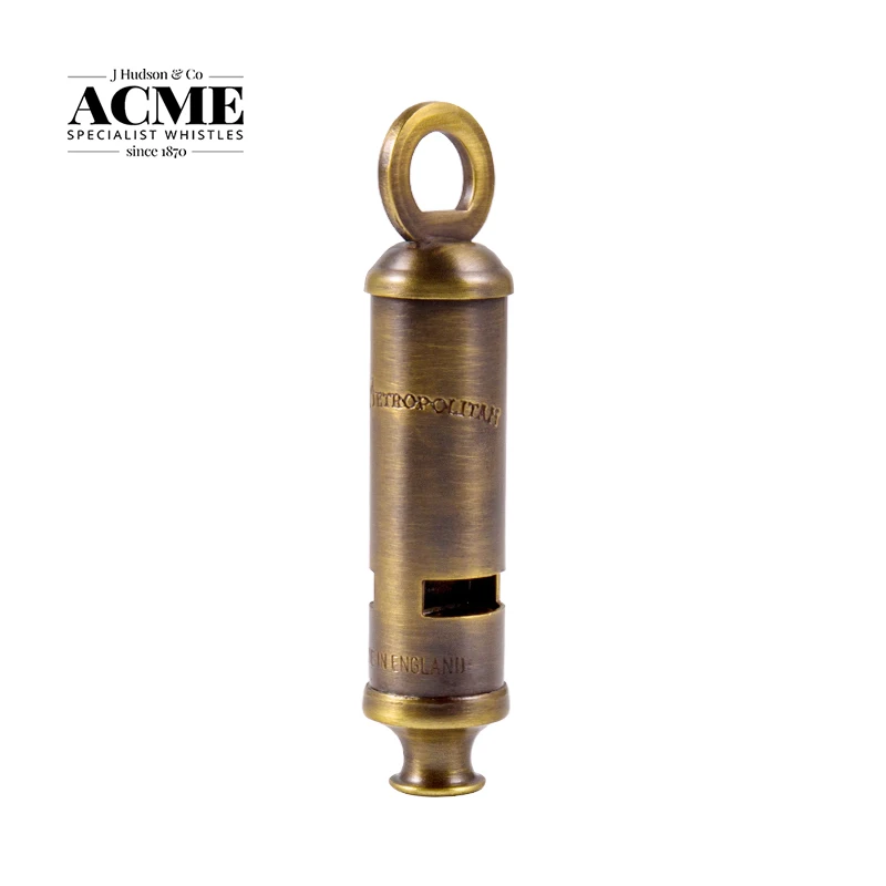 ACME Metropolitan15 High-end Limited Police Whistle Outdoor Dedicated Survival Whistle Solid Brass Seamless Welding SOS Emgrave