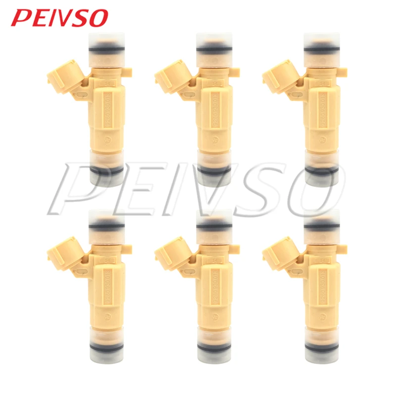 

PEIVSO 6pcs 35310-23600 Fuel Injector For HYUNDAI SANTA FE 2007~2009 2.7L V6