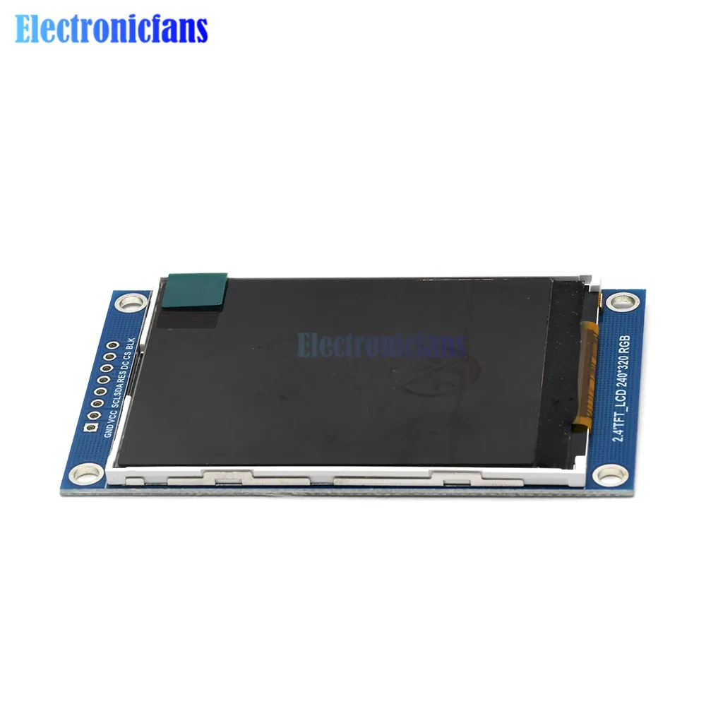 2.4 Inci Full Layar Warna TFT LCD Display Tanpa Touch Panel 8 Bit 240X320 ILI9341 Driver SPI Serial Port Modul