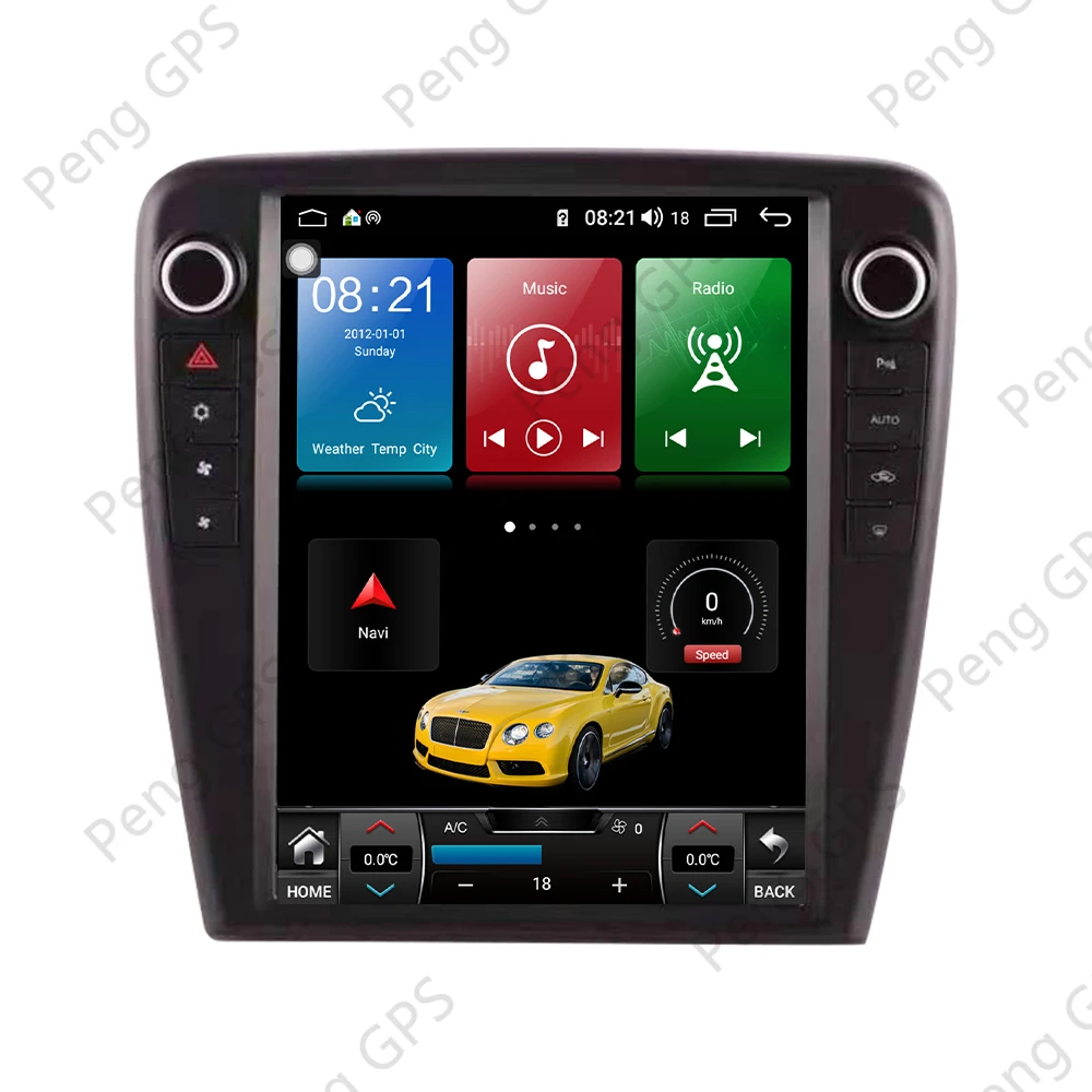 Android 11.0 CD DVD Player Radio For Jaguar XJ XJL 2009-2019 Touchscreen 6+128G Multimedia GPS Navigation CarPlay Head Unit