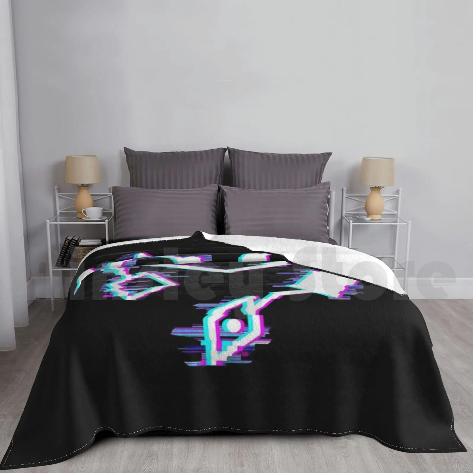 Heart Of Etheria Failsafe Blanket For Sofa Bed Travel Heart Of Etheria Glitch Retro Vintage 80s Failsafe Shera