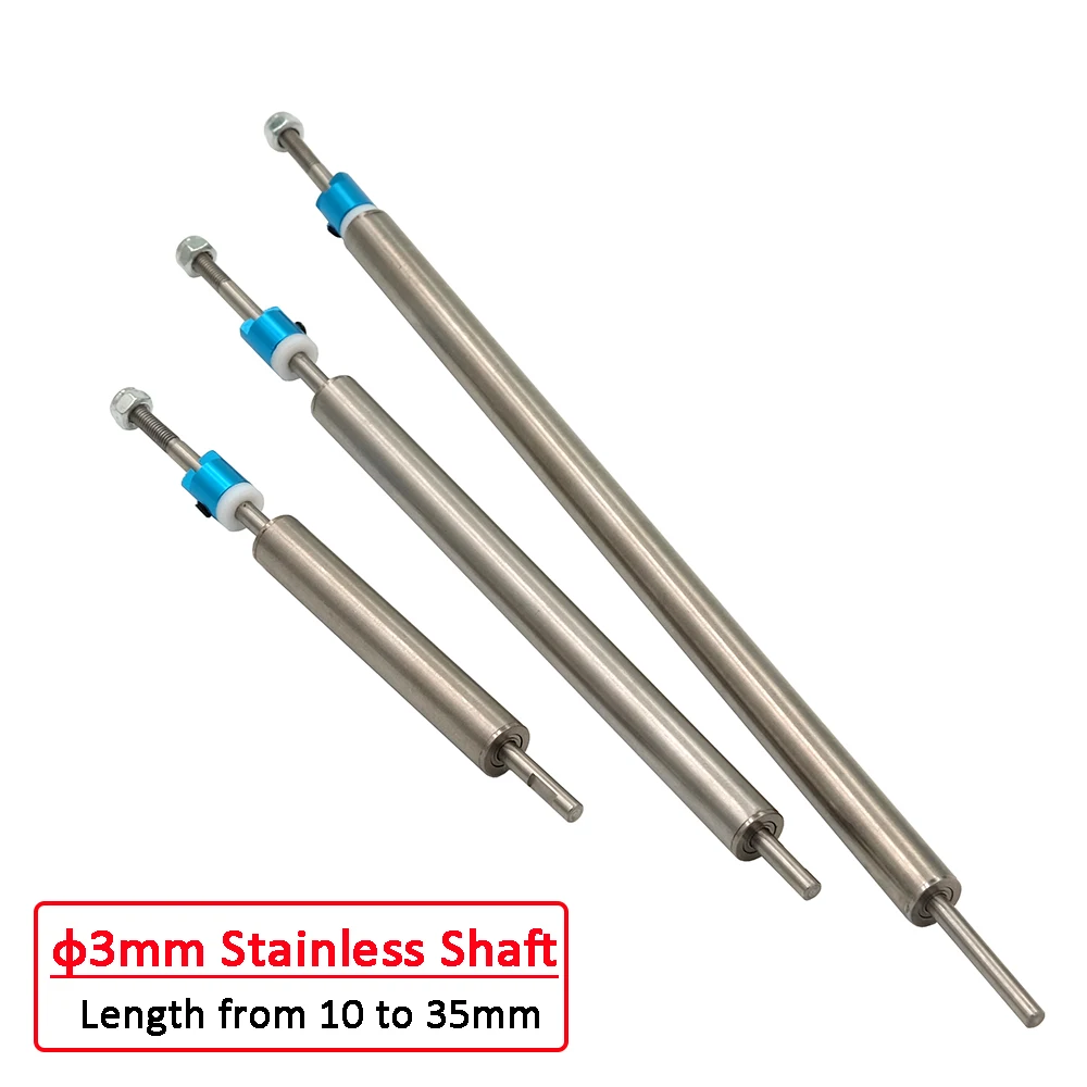 1 Piece  High Precision 3mm Stainless Steel Marine Boat Prop Shafts +Shaft Sleeve Tuber Set  for RC Boat 1 Piece  High Precisio