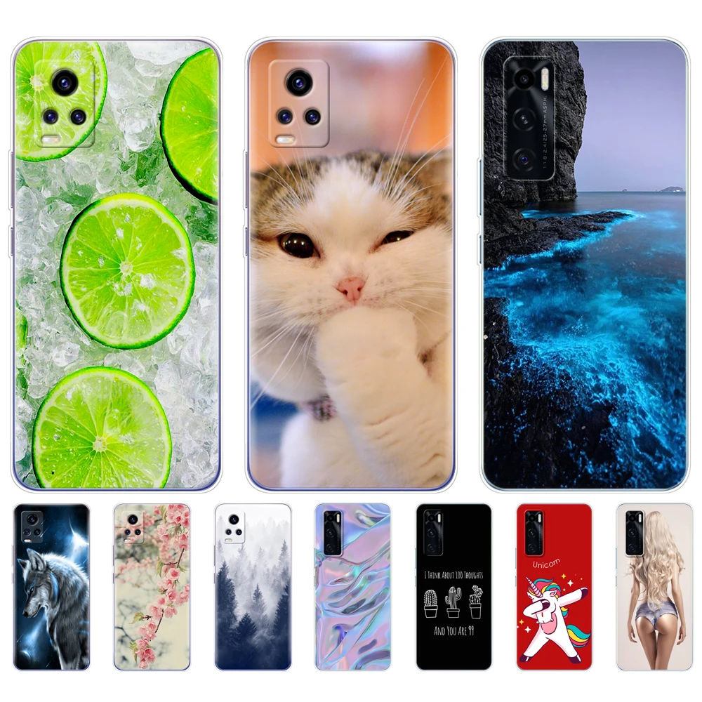 For Vivo V20 SE Cases For Vivo V20 2020 Case Soft TPU Silicon Back Phone Cover Vivo V20 VivoV20SE V20SE V 20 6.44'' Capas Bumper