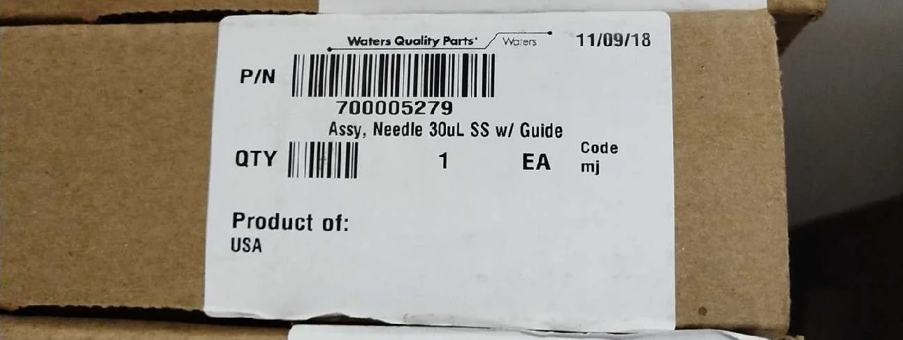 

For Original Waters Waters Hclass Syringe 30ul Waters ACQUIOTY 700005279