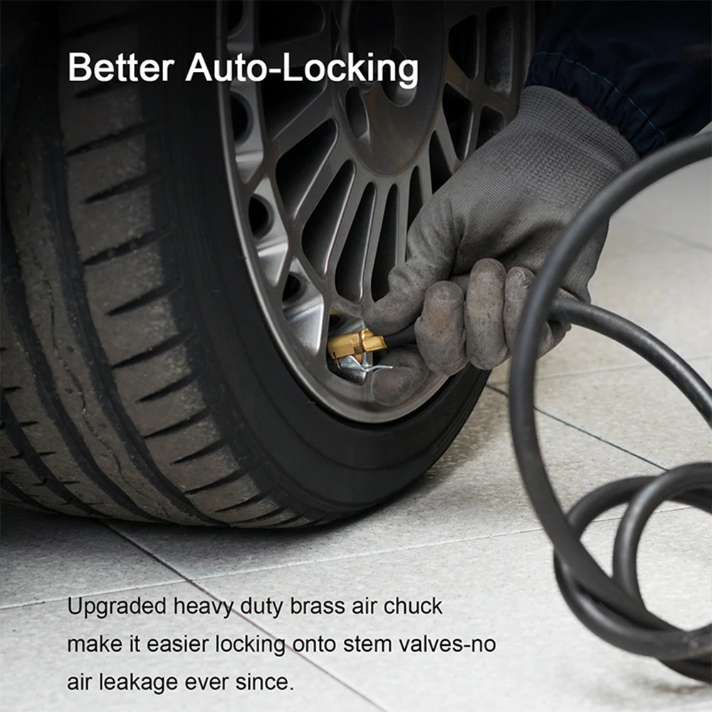 1pcs Auto Air Pump Chuck Clip Car Truck Tyre Tire Inflator Valve Connector Car 6.3mm 8mm Clamp Tire Repair Tools
