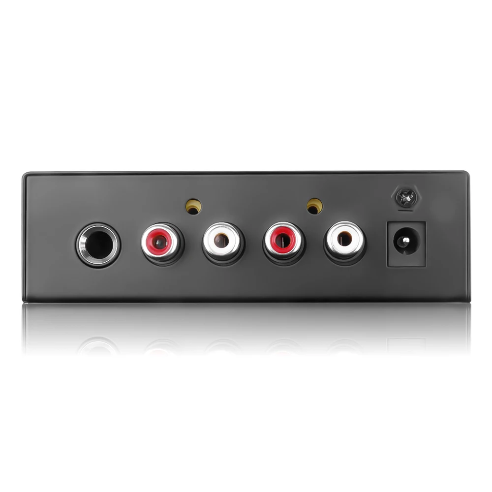 kebidumei Ultra-Compact Phono Preamp Preamplifier With RCA 1/4Inch Support TRS Interfaces Preamplificador Phono Preamp PP400