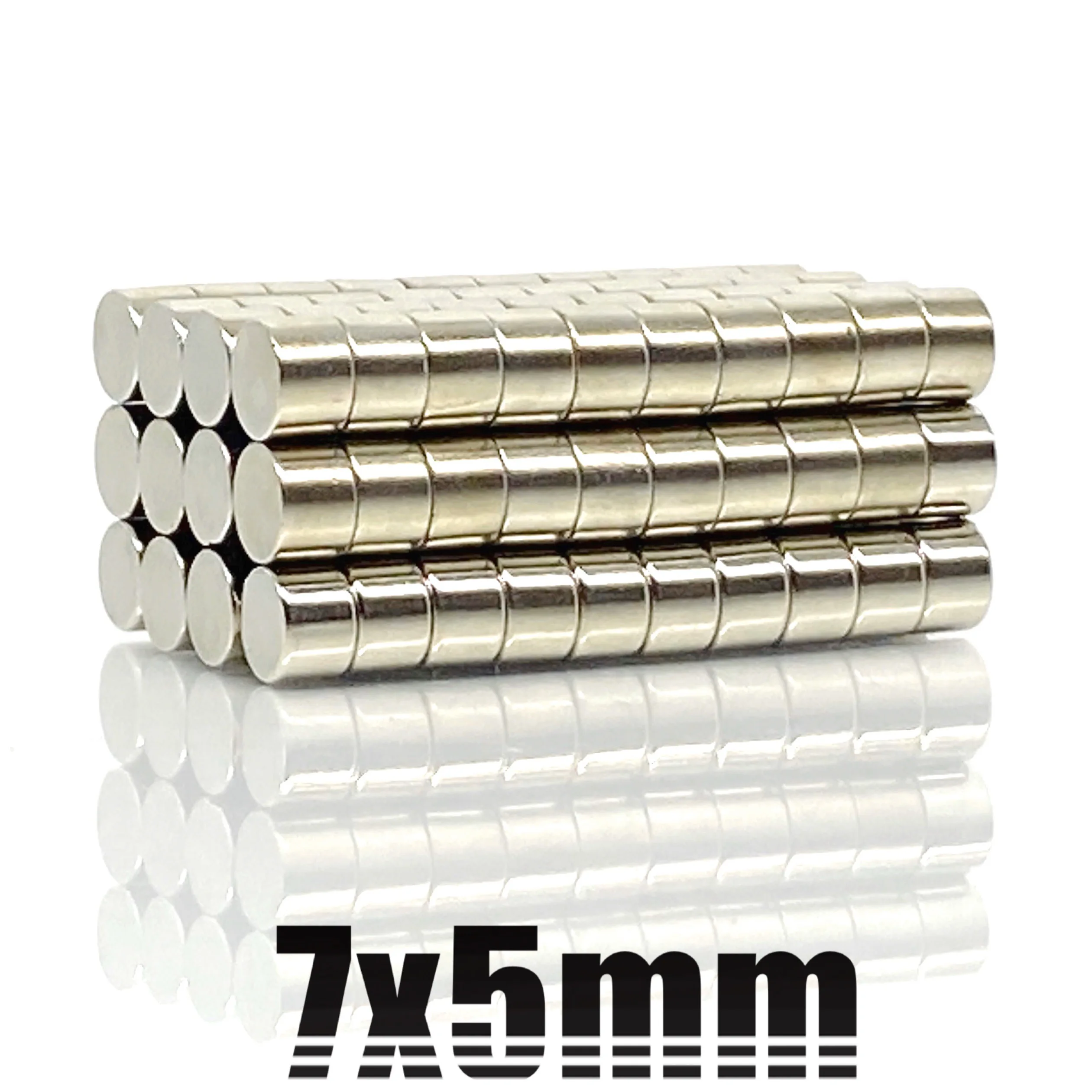 

5/10/20/50/100Pcs 7x5 Neodymium Magnet 7mm x 5mm N35 NdFeB Round Super Powerful Strong Permanent Magnetic imanes Disc 7*5 mm