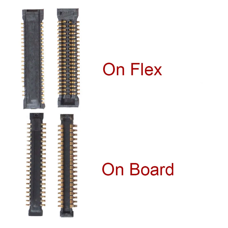 2-5pcs 40pin LCD Display Screen FPC Connector For Samsung Galaxy A7 A7000 E7 E700 J5 J500 j500F J7 J700F J320F J4 J400 J400F