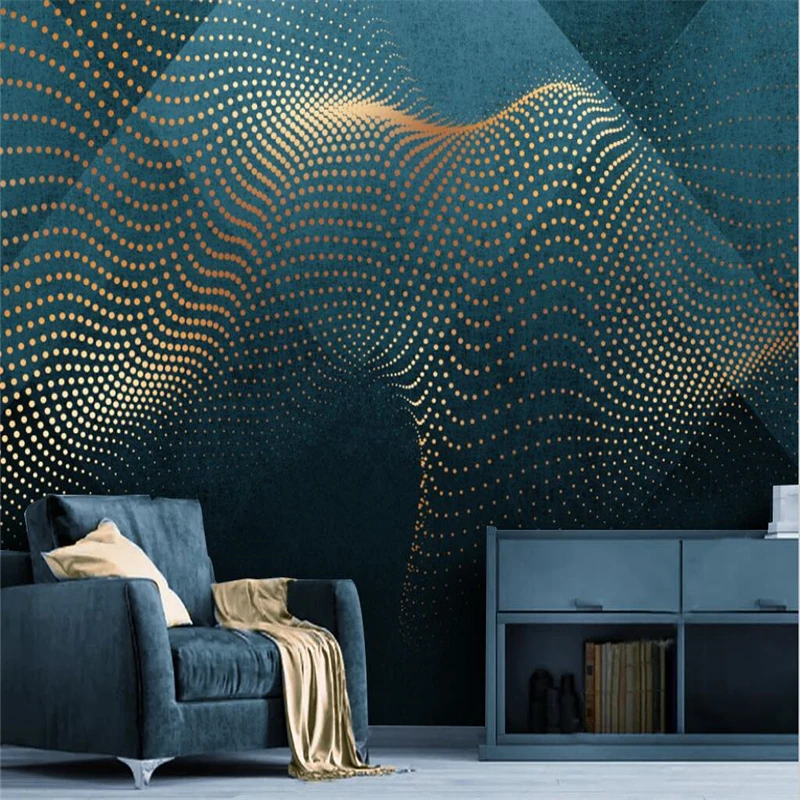 

beibehang custom abstract golden curve wallpaper TV background mural home decoration photo 3d wallpaper for living room bedroom