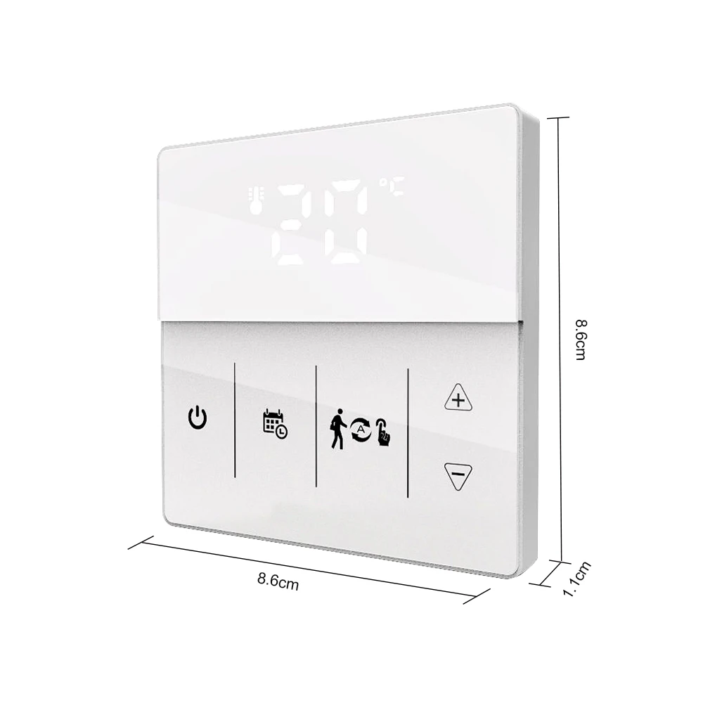 Smart WiFi Thermostat 220V 3A/16A Temperature Controller Energy Saving Warm Floor Heating Water Boiler Thermostat Work with Tuya