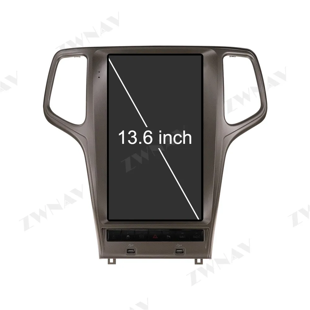 128G T-Style Screen For 2010 2011 2012 2013 Jeep Grand Cherokee Car multimedia Player GPS Audio Radio Head Unit Auto Stereo