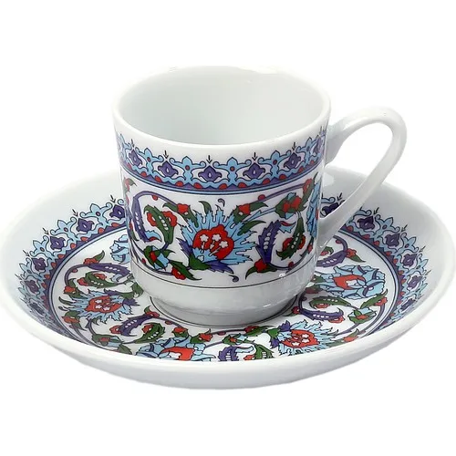 Are produced in gural Porcelain 6 Pcs 12 Piece Topkapi Coffee Cup Set Tea Coffee Cups Tea Coffee Sets Tea Coffee For Mug english