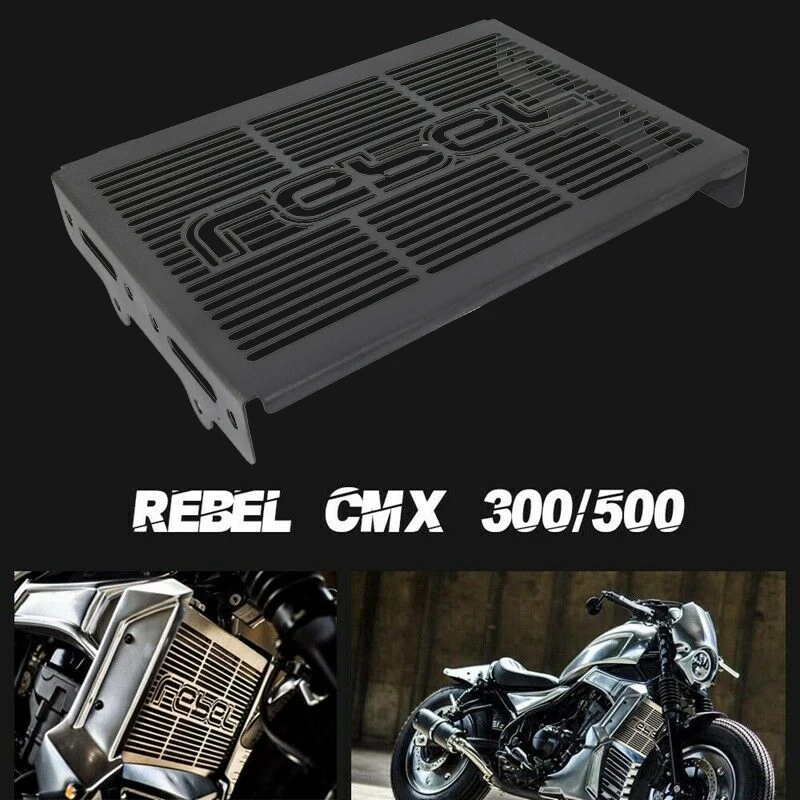 

Защита радиатора Мотоцикла защитная крышка для гриля для HONDA REBEL CMX 300 500 2017-2020 защита охладителя воды