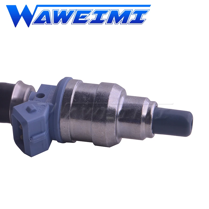 WAWEIMI العلامة التجارية الجديدة 4x حاقن وقود 0280150963 يناسب الفولكس واجين سانتانا 2000 GOL G T 2.0L 0 280 150 963 خنزير الذيل #4