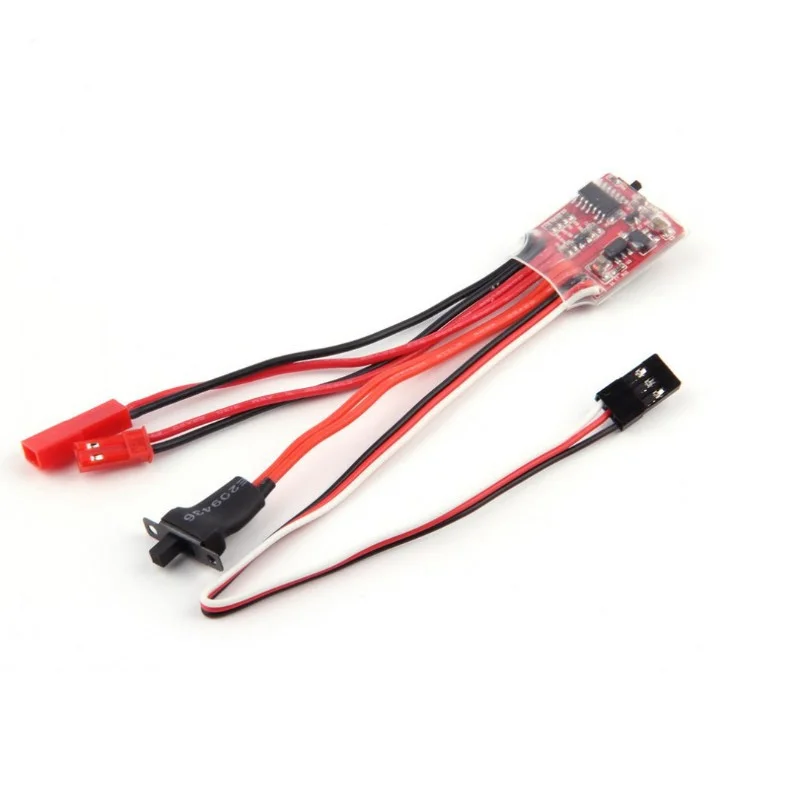 5pcs/lot 3.0V-9.4V 2KHz Driver Frequency RC ESC 20A Brush Motor Electronic Speed Controller W/ Brake For RC Car Boat Tank