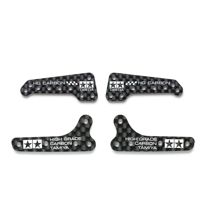 1Pair 95453/15490/95601/94970 1.5mm Carbon Fiber Side Stays AR/MA/VZ/FMA Middle Wing Reinforcing Plate Tamiya Mini 4WD Car