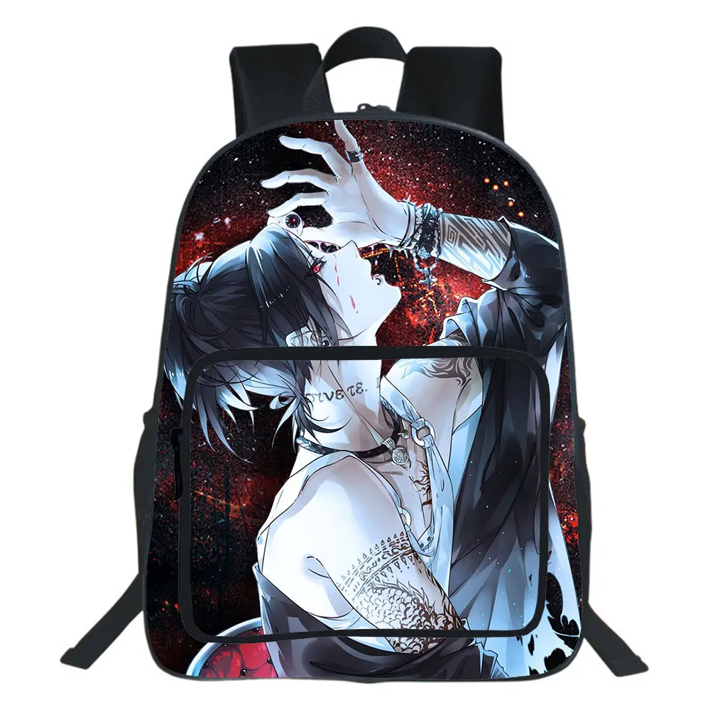 Tokyo Ghoul Backpack Large capacity Men Women Backpacks Teen School Bag Cartoon Rucksack 3D Printing Bag 19 inch Mochila