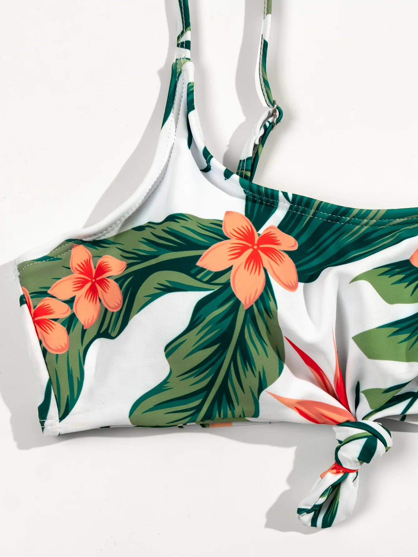 Kobiety dwuczęściowy kobiety Floral 2021 bandaż wyściełana Swim Bikini Set Push-Up brazylijskie stroje kąpielowe kostiumy kąpielowe strój kąpielowy Biquinis Femme