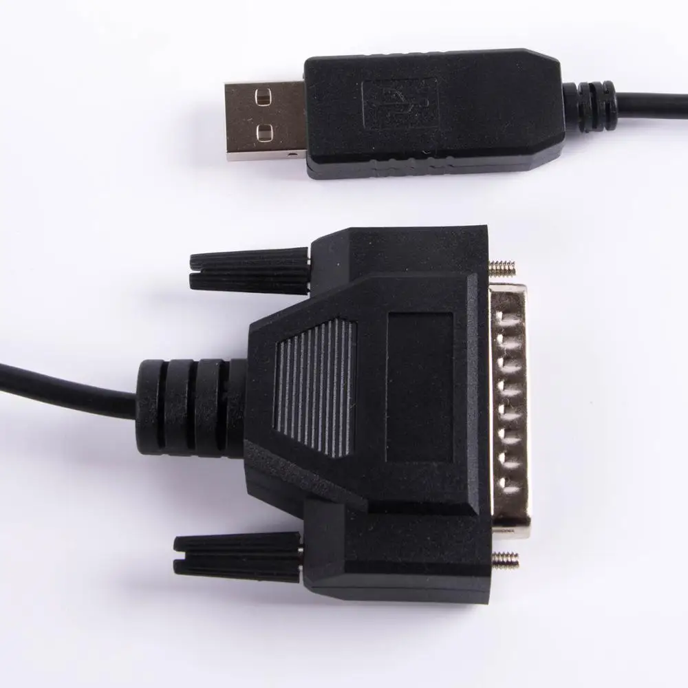 FTDI Usb to RS232 25 Pin DB25 Male Connector Serial Adapter Cable CNC Controls Programming Cable Compatib C-232R US-232R