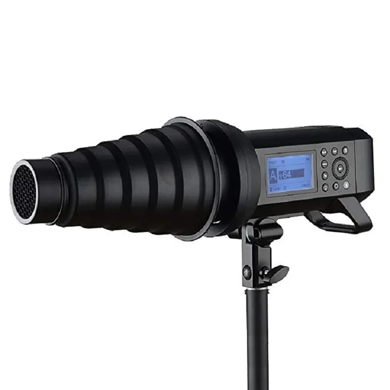 Godox SN-04 SN04 Snoot with Honeycomb Grid Compatible with Godox AD400Pro Studio Flash Speedlite