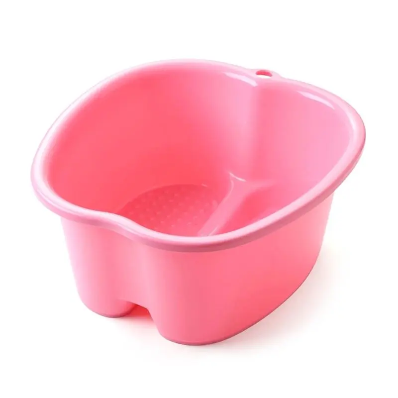 Large Foot Bath Spa Tub Basin Bucket Soak Feet Detox Pedicure Massage 3 Colors