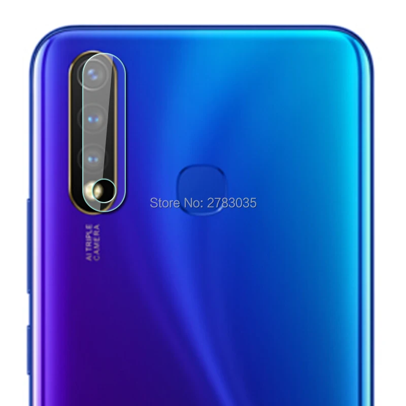 For vivo Y19 / U20 / U3 / Y5s Clear Ultra Slim Back Camera Lens Protector Rear Camera Len Cover Tempered Glass Protection Film