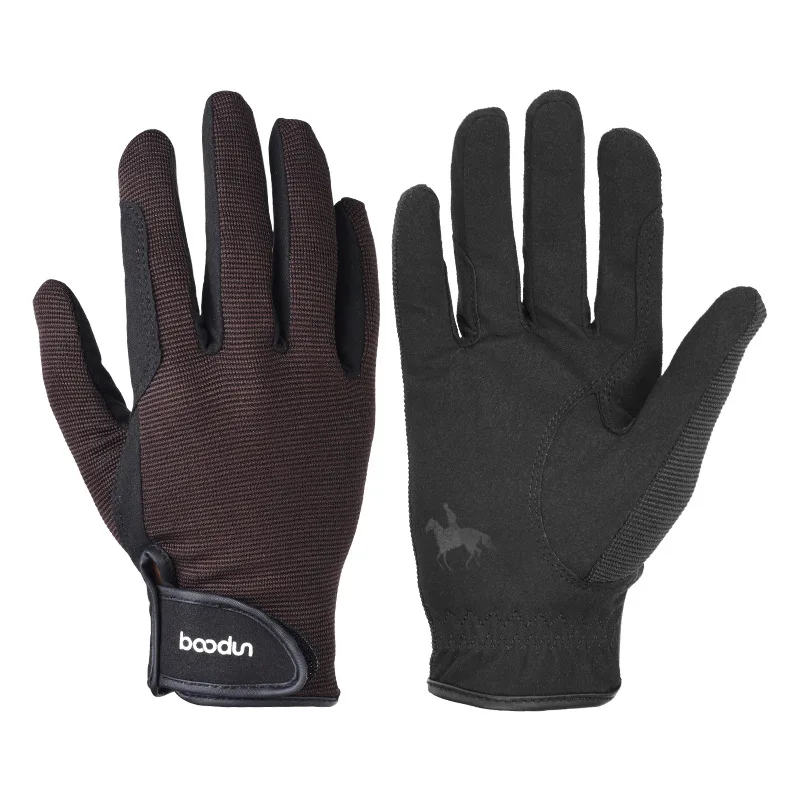 Gants d\'équitation professionnels unisexes, 1 paire, pour hommes et femmes, pour sports de baseball et softball