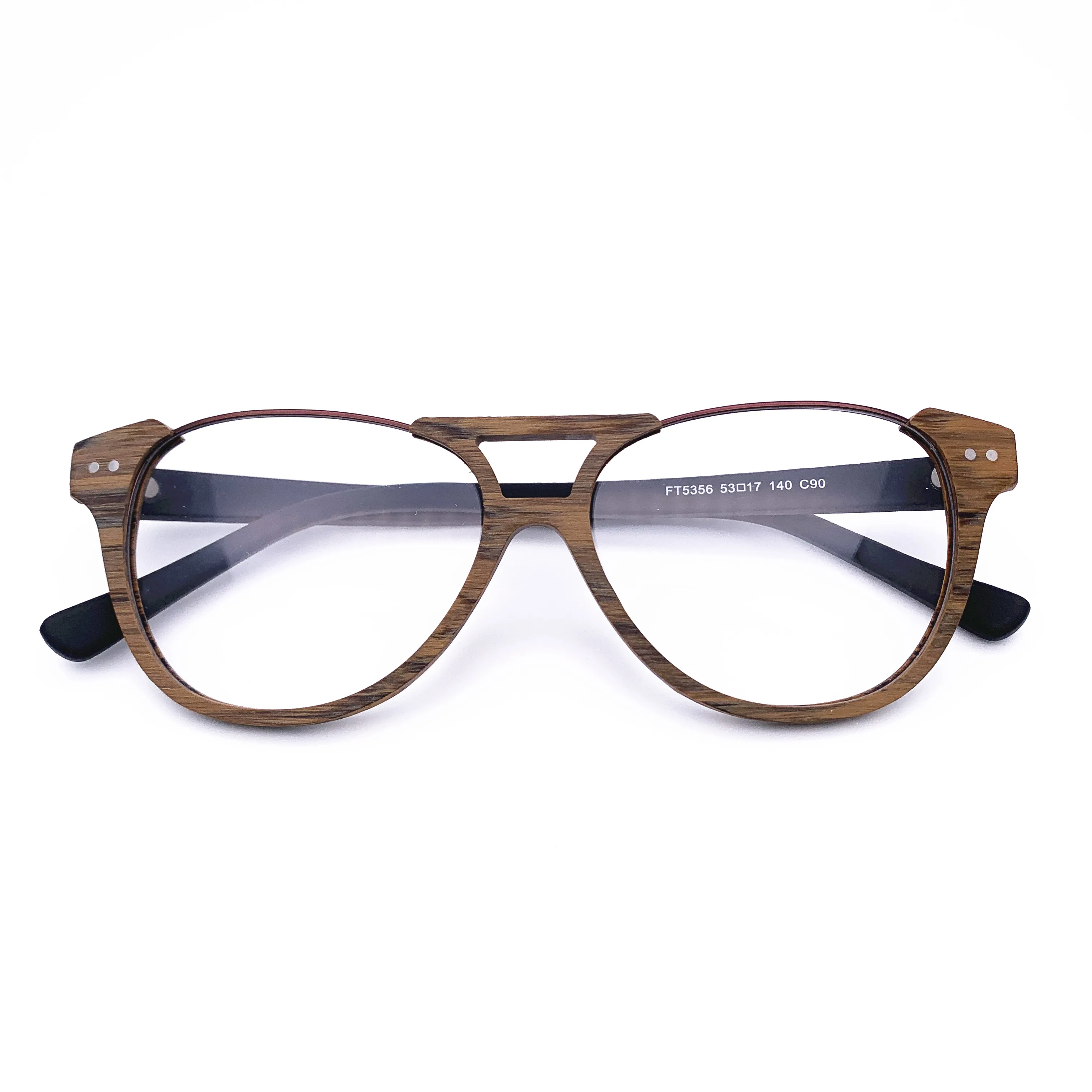 

Belight Optical Men Women Bamboo Pattern Reverse Retro Vintage Prescription Eyeglasses Optical Spectacle Frame Eyewear 5356