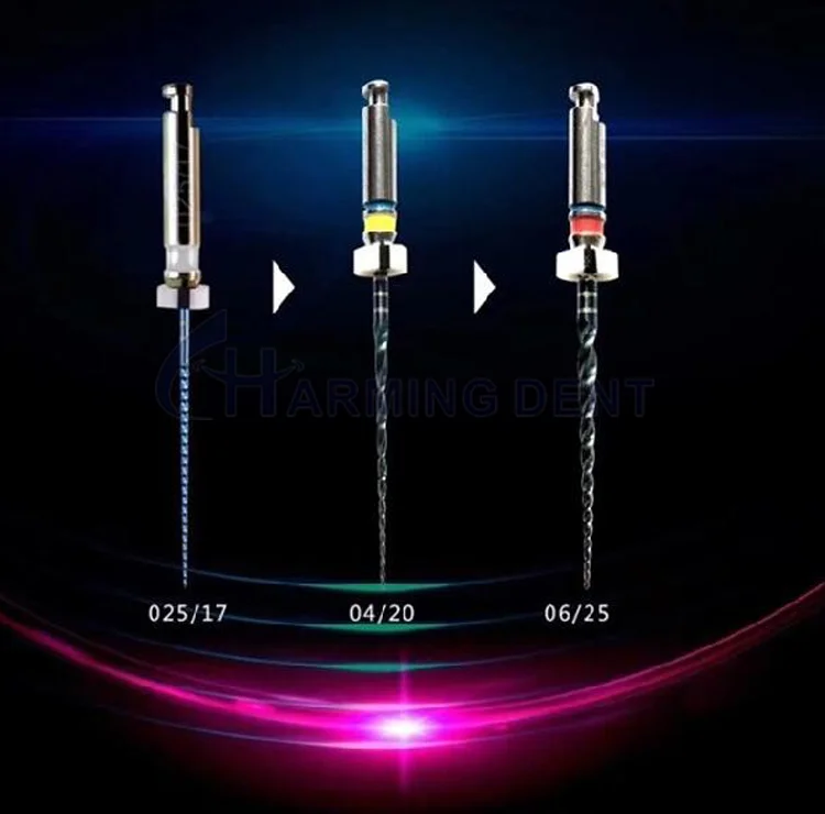 Endodontic Treatment Instruments Rotary Endo File Sani Super Roots Canal File Niti Memory Engine Use / Endodontic Motor File