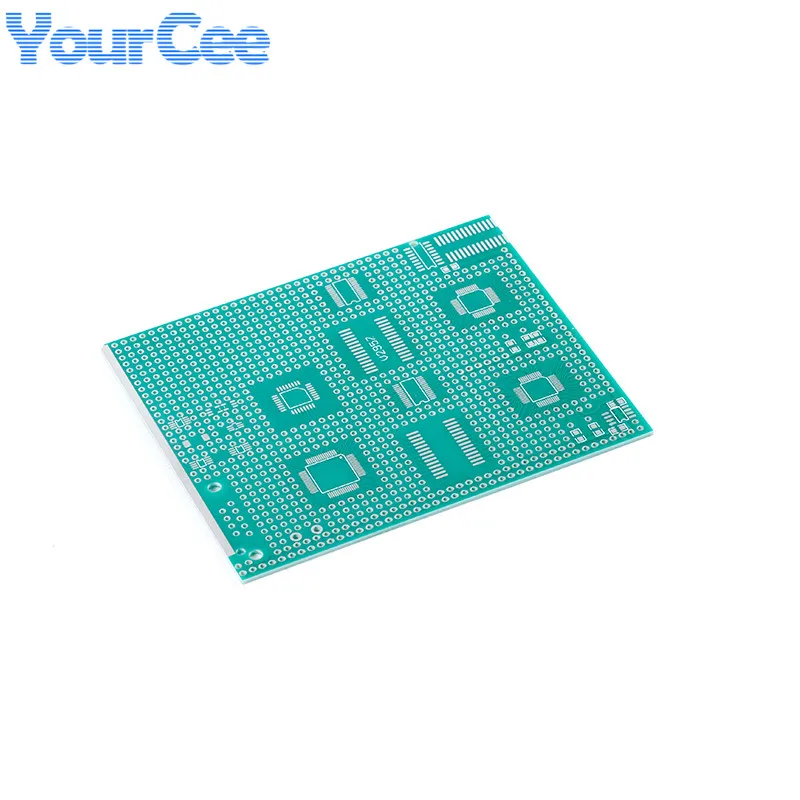 9*11CM Single Sided Multi Package LQFP SOP QSOP QFP SMD Universal Board Adapter PCB Pinboard DIP Pin IC Test Plate 9X11CM