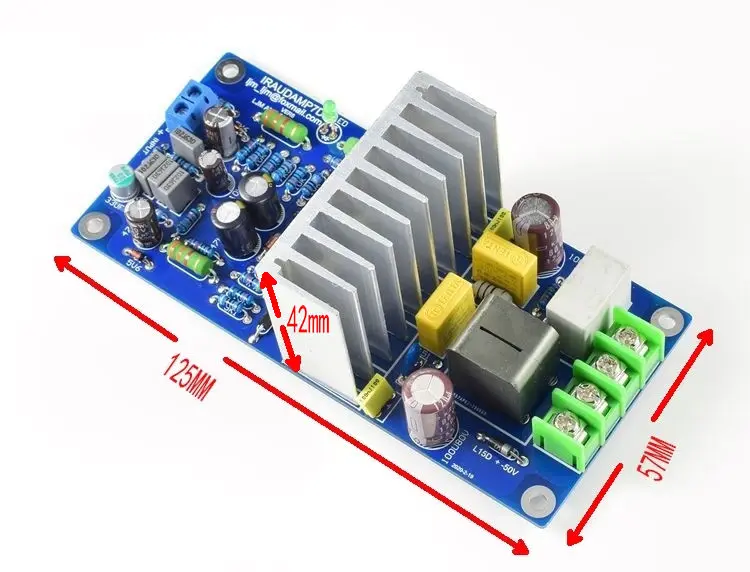 L15D two channel digital amplifier IRS2092 IRFI4019H (IRAUDAMP7S)