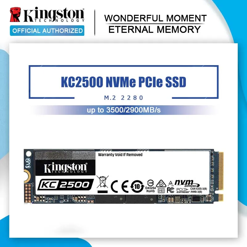 NV3 M2 2280 SSD Kingston M.2 NV2 2TB 1TB 500G 250G HD NVMe SSD Disco rigido HDD Disco rigido 1 TB a stato solido PCIe KC3000