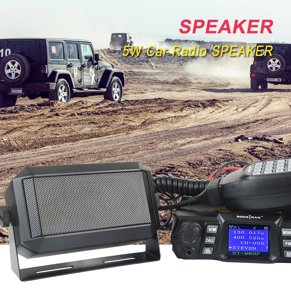 Auto Radio Altoparlante Esterno TS6203 per Motorola ICOM Yaesu Kenwood FT-7800 FT-8900 Auto Walkie Talkie