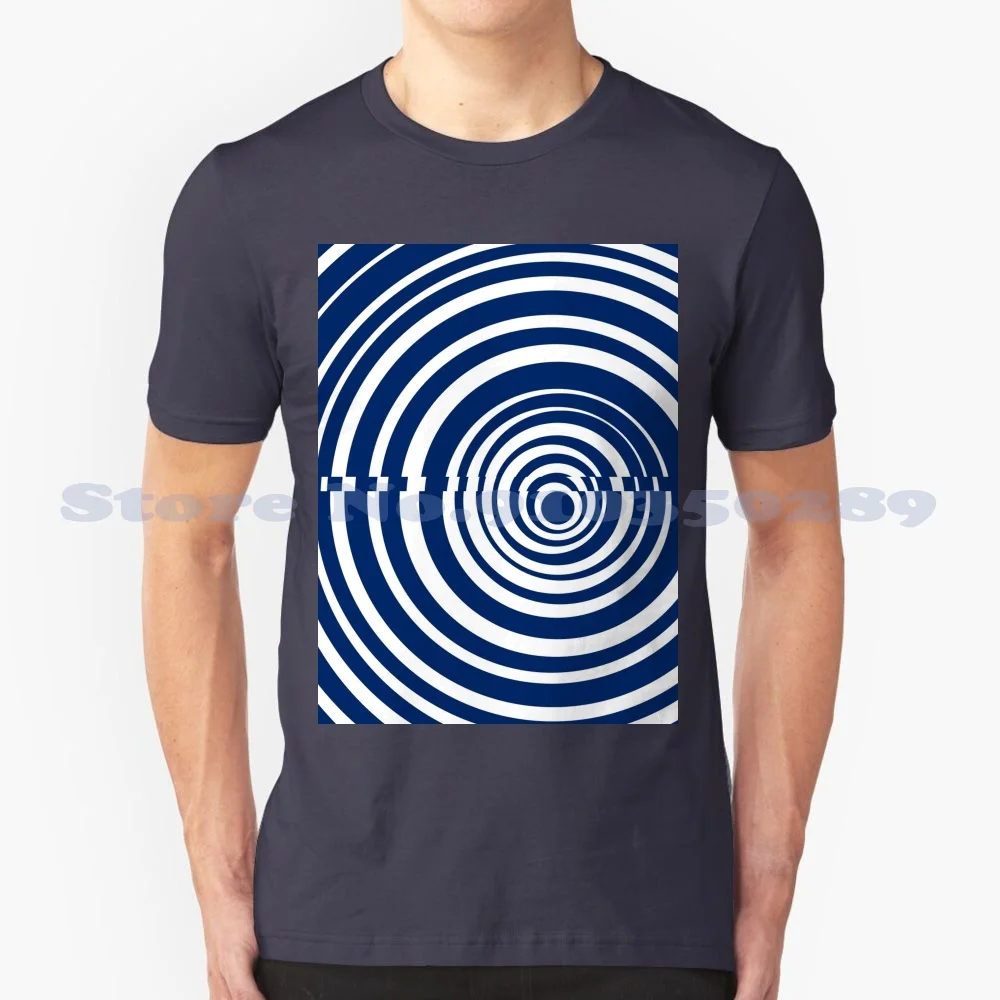 Team Series Tampa Bay Circles! 100% Cotton T-Shirt Tampa Bay Lightening Abstract Pattern Carlstad Man Cave Sports Room Team