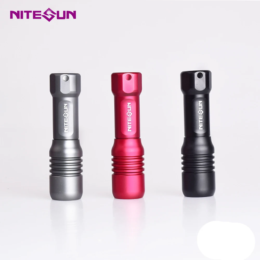 NITESUN DIV18 multi-function light can be widely used from diving, cycling, outdoors to EDC Max 630 lumens Use CREE XM-L2 U4 LED