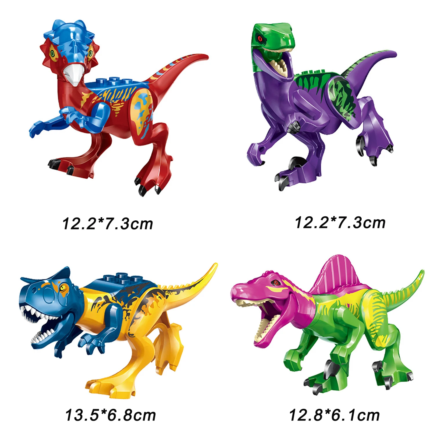 Jurassic  Dinosaur  Tyrannosaurus Rex Dinosaur Action Figures World Park Bricks Toys Gift Compatible BrandsBuilding Blocks