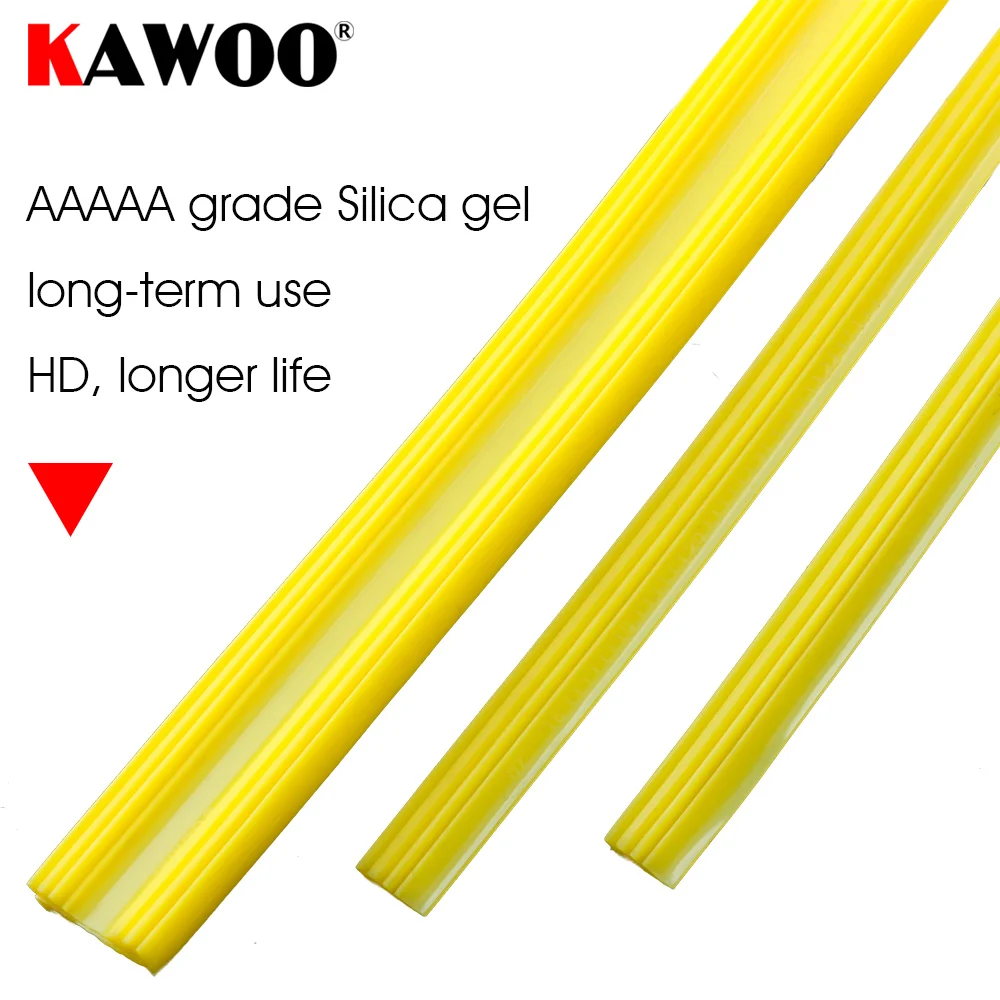 2 Stück 6 mm Silikagel-Silikon-Nachfüllstreifen für Scheibenwischer, Silikon-/Gummibänder für Scheibenwischer, für rahmenlose Scheibenwischer, 26", 28", 30", 32" – Detail 6
