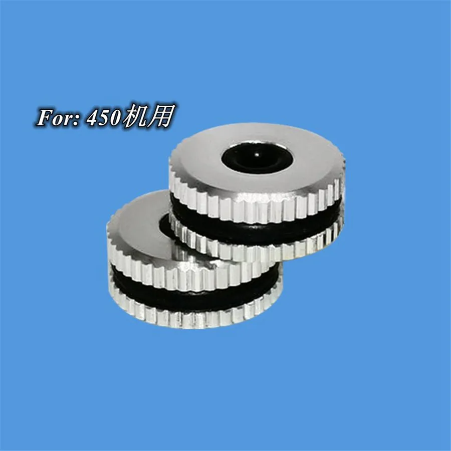 1 Pair  Heli Canopy Alloy Grommet For 450 500/600/700  For RC Airplane Color Silver