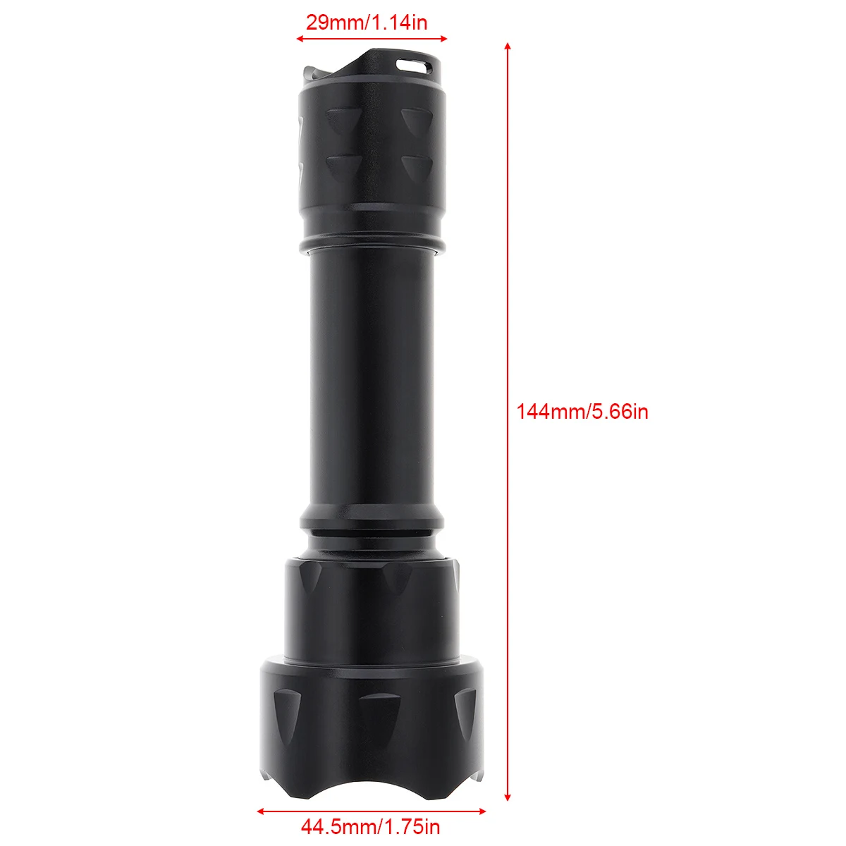 Rotary Focusing T20 850nm IR 38mm Lens Infrared Light Night Vision Zoom Flashlight Torch with Remote Pressure Switch