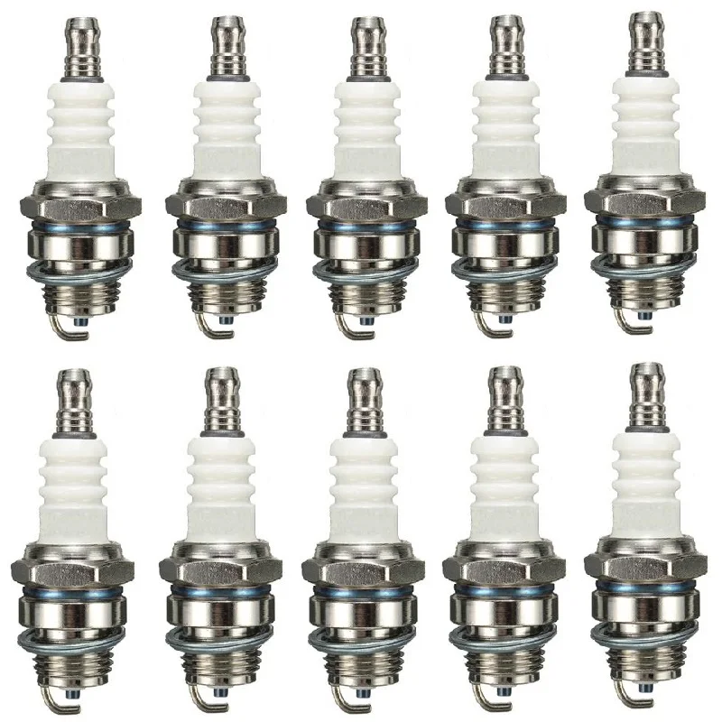 5PCS/10PCS Motorcycle Engine Standard Spark Plug L7T For Briggs Stratton Motors Spark Plug Accessories Steel 55*22mm