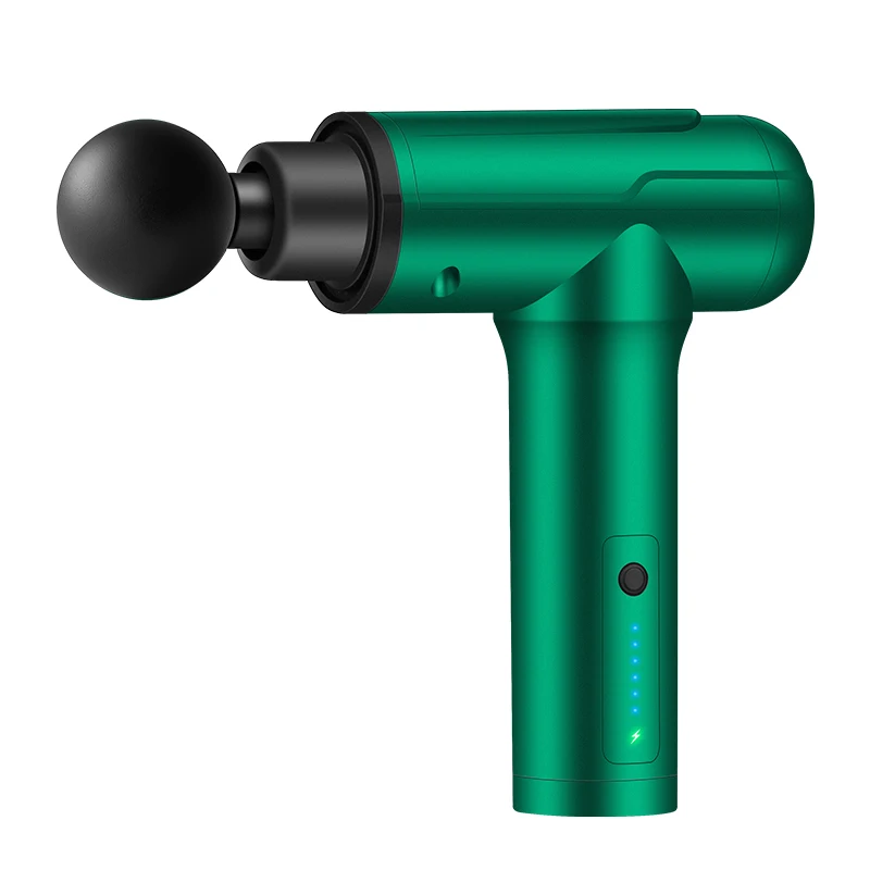 مجموعة تخفيف آلام العضلات مكونة من 6 قطع من رؤوس التدليك وعلاج الأنسجة العميقة وتمارين اللياقة البدنية ومسدس تدليك كهربائي #4